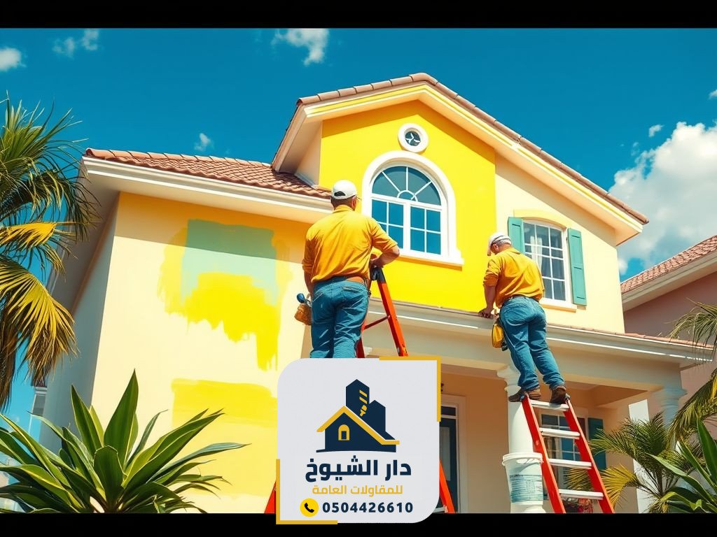 مقاول تنفيذ الأصباغ والدهانات الداخلية والخارجية في أ�... 